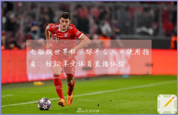 电脑版世界杯买球平台入口使用指南：轻松享受体育直播体验