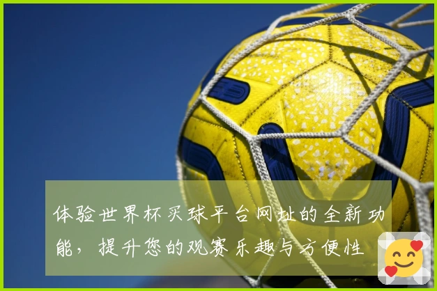 体验世界杯买球平台网址的全新功能，提升您的观赛乐趣与方便性