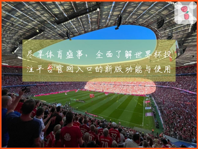尽享体育盛事，全面了解世界杯投注平台官网入口的新版功能与使用体验