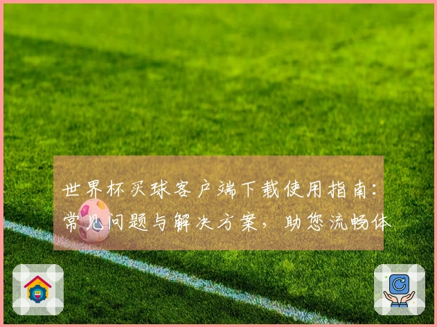 世界杯买球客户端下载使用指南：常见问题与解决方案，助您流畅体验